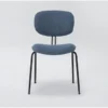 Iago Navy Armless Chair -Furniluxe 301771 blue fabric office chair signature 01