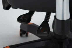 Cicero Orange Mesh Gaming Chair -Furniluxe 301797 orange fabric gaming chair detail 44