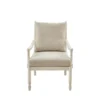 Lantry Cream Accent Chair 1 Lantry Cream Accent Chair -Furniluxe 302780 natural wood accent chair signature 01