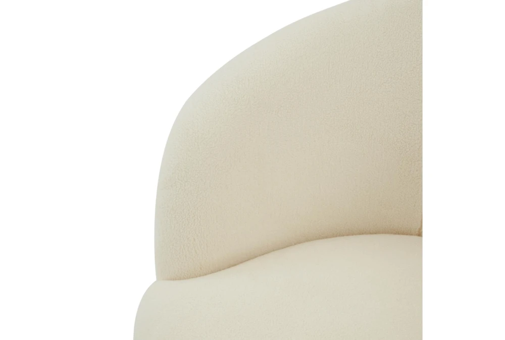 Shiloh Faux Sheepskin Accent Chair 8 Shiloh Faux Sheepskin Accent Chair - Image 6