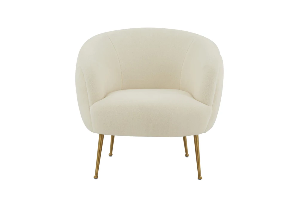 Shiloh Faux Sheepskin Accent Chair 3 Shiloh Faux Sheepskin Accent Chair