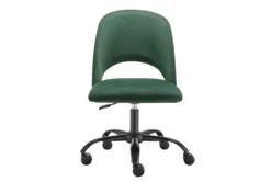 Superba Olive Green Office Chair With Black Base