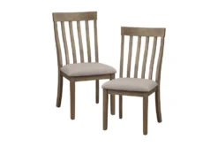 Gilman Brown Dining Chair Set Of 2