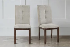 Zoey Side Chair Set Of 2 -Furniluxe 304396 brown wood dining chair room 86