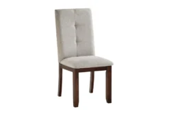 Zoey Side Chair Set Of 2 -Furniluxe 304396 brown wood dining chair side 14