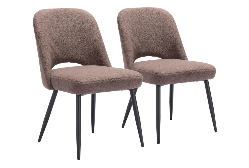 Modern Brown Dining Chair Set Of 2 3 Modern Brown Dining Chair Set Of 2
