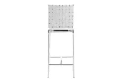 Woven White Counter Bar Stool Set Of 2 11 Woven White Counter Bar Stool Set Of 2 -Furniluxe 304491 white metal dining chair detail 45