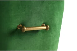 Trix Green Velvet Dining Chair -Furniluxe 304619 green fabric dining chair detail 44