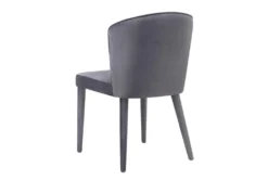 Marry Grey Velvet Dining Chair -Furniluxe 304624 grey fabric dining chair back 82