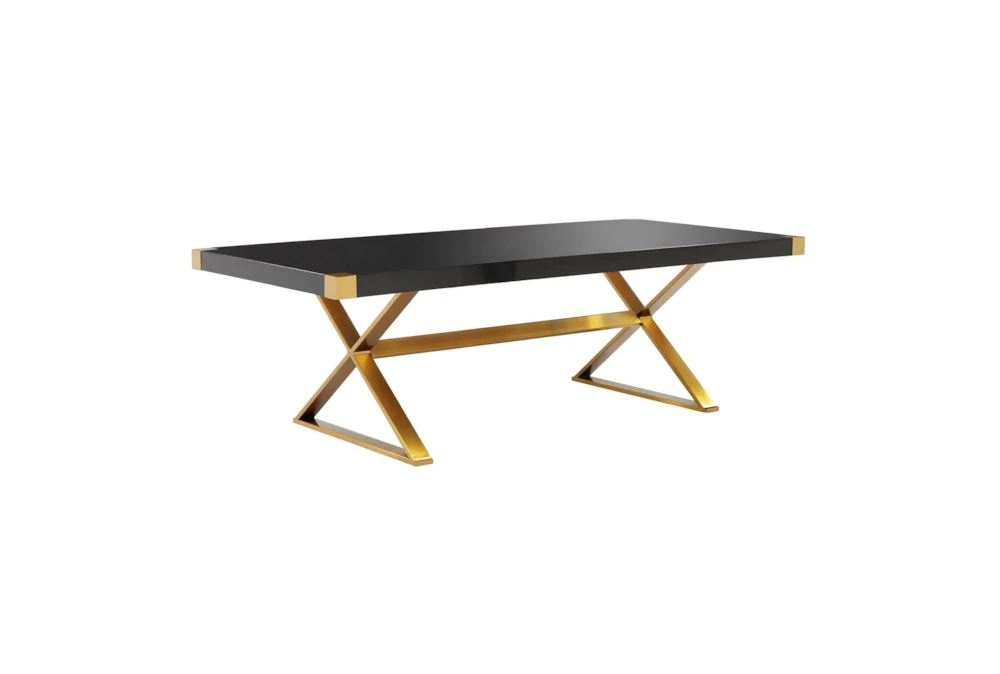 Adeline Black Lacquer 95" Dining Table 3 Adeline Black Lacquer 95" Dining Table