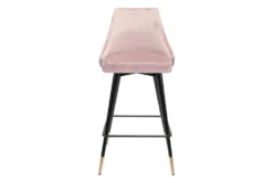 Piccol Pink Counter Stool -Furniluxe 304817 metal detail 47