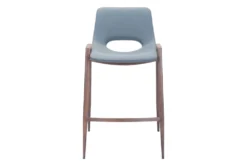 Desiree Grey Counter Stool Set Of 2 -Furniluxe 304833 metal detail 45