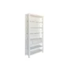 Braeburn White 79" Bookcase -Furniluxe 305248 white wood bookcase signature 01