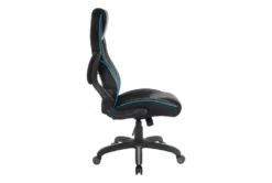 Amir Blue Faux Leather Gaming Chair -Furniluxe 306038 detail 45