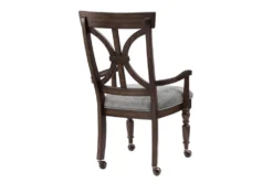 Schiller Desk Chair With Casters 12 Schiller Desk Chair With Casters -Furniluxe 306048 brown wood office chair back 82