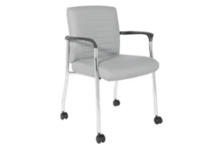 Condor Grey Faux Leather Office Chair