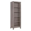 Ellsworth 24" Bookcase Pier -Furniluxe 306166 grey wood pier signature 01