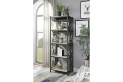 Countryside 23.5" Bookcase Pier -Furniluxe 306167 white wood pier room 85