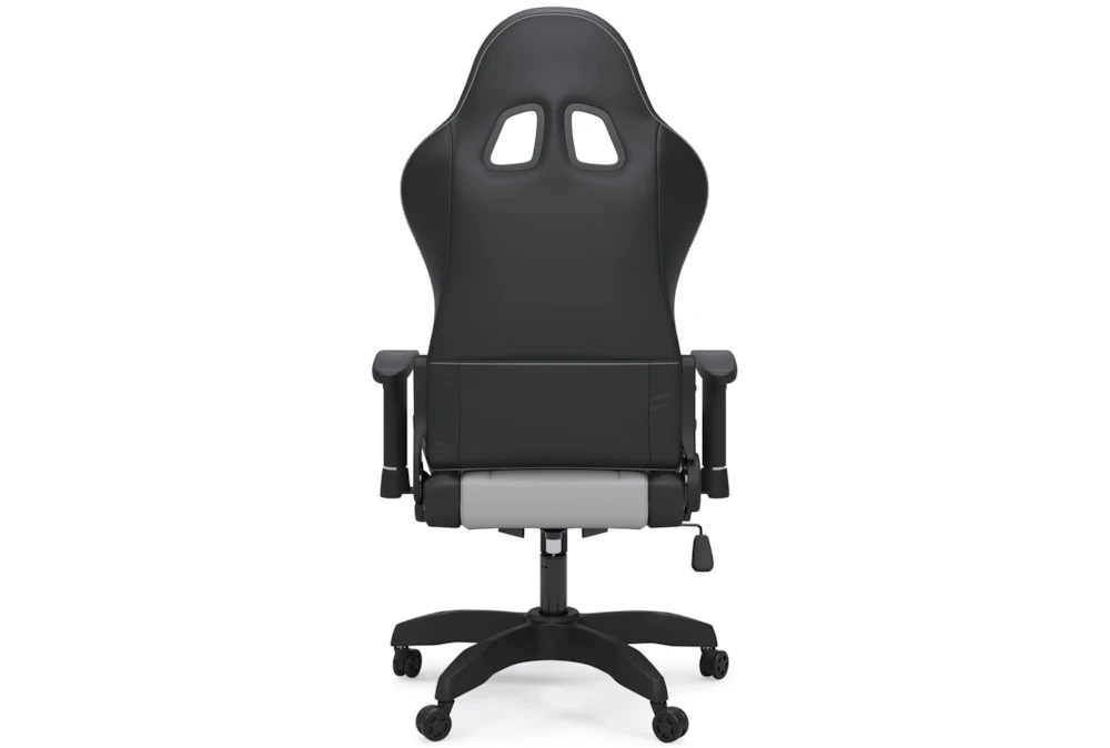 Alderton White & Gray Gaming Chair With Led Lighting 10 Alderton White & Gray Gaming Chair With Led Lighting - Image 8