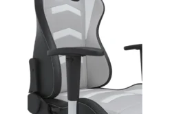 Alderton White & Gray Gaming Chair With Led Lighting 16 Alderton White & Gray Gaming Chair With Led Lighting -Furniluxe 306253 white multi media gaming chair detail 46