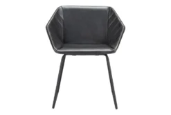 Claire Black Dining Chair Set Of 2 15 Claire Black Dining Chair Set Of 2 -Furniluxe 307389 black metal dining chair detail 45