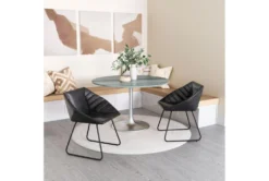 Claire Black Dining Chair Set Of 2 23 Claire Black Dining Chair Set Of 2 -Furniluxe 307389 room 85