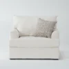 Belinha II Opal Chair 2 Belinha II Opal Chair -Furniluxe 307571 white fabric chair signature 01