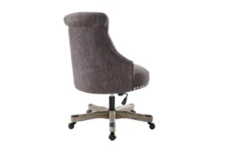 Lunado Charcoal Office Chair -Furniluxe 307698 grey polyester office chair back 82