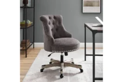 Lunado Charcoal Office Chair -Furniluxe 307698 grey polyester office chair room 85