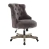 Lunado Charcoal Office Chair 1 Lunado Charcoal Office Chair -Furniluxe 307698 grey polyester office chair signature 01