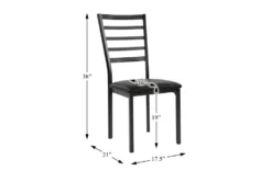 Erwin Ladder Back Dining Chair -Furniluxe 307979 detail 44
