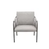 Dakota Accent Chair -Furniluxe 309560 grey wood accent chair signature 01