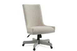 Seybert Grey Upholstered Desk Chair
