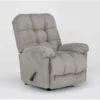 Hawthorne Rocker Recliner -Furniluxe 310701 grey hawthorne recliner signature 01