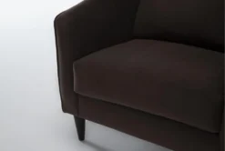 Belle 38" Accent Chair Set -Furniluxe 311999 white fabric accent chair detail 44