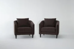 Belle 38" Accent Chair Set