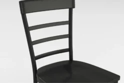 Magnolia Home Harper Chimney Dining Side Chair Set Of 2 By Joanna Gaines 13 Magnolia Home Harper Chimney Dining Side Chair Set Of 2 By Joanna Gaines -Furniluxe 312736 black wood dining chair detail 45