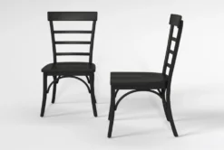 Magnolia Home Harper Chimney Dining Side Chair Set Of 2 By Joanna Gaines 11 Magnolia Home Harper Chimney Dining Side Chair Set Of 2 By Joanna Gaines -Furniluxe 312736 black wood dining chair side 20