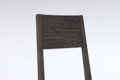 Titan Dining Side Chair Set Of 2 -Furniluxe 312778 grey concrete laminate dining chair detail 45