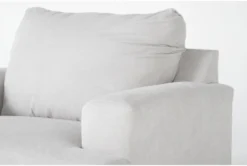 Milani II Oversized Chair -Furniluxe 313346 grey fabric chair detail 44