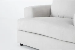 Milani II Oversized Chair -Furniluxe 313346 grey fabric chair detail 45