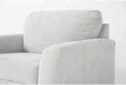 Banks II Oversized Chair -Furniluxe 313411 grey fabric chair detail 44