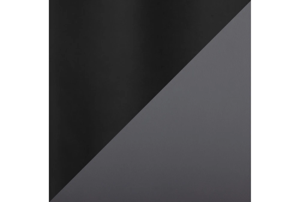 Ian Grey Faux Leather Dining Chair Set Of 2 4 Ian Grey Faux Leather Dining Chair Set Of 2 - Image 2