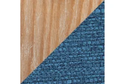 Ashton White Washed Wood And Blue Fabric Dining Chair Set Of 2 12 Ashton White Washed Wood And Blue Fabric Dining Chair Set Of 2 -Furniluxe 314420 blue polyester dining chair material 76