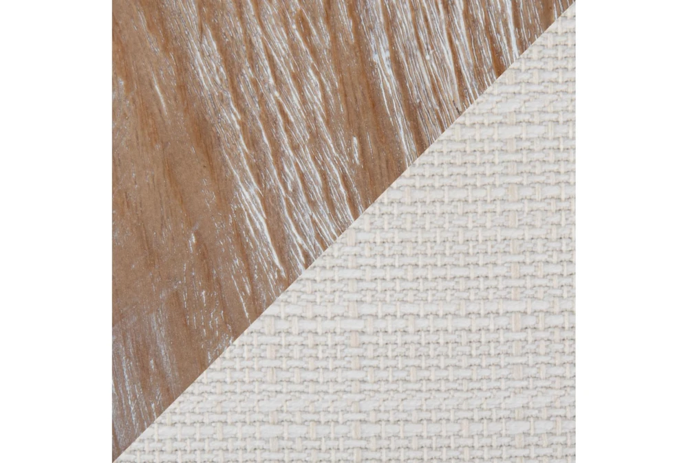Ashton White Washed Wood And Cream Fabric Dining Chair Set Of 2 5 Ashton White Washed Wood And Cream Fabric Dining Chair Set Of 2 - Image 3