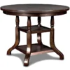 Byer 50" Counter Table -Furniluxe 315398 brown veneer dining table signature 01