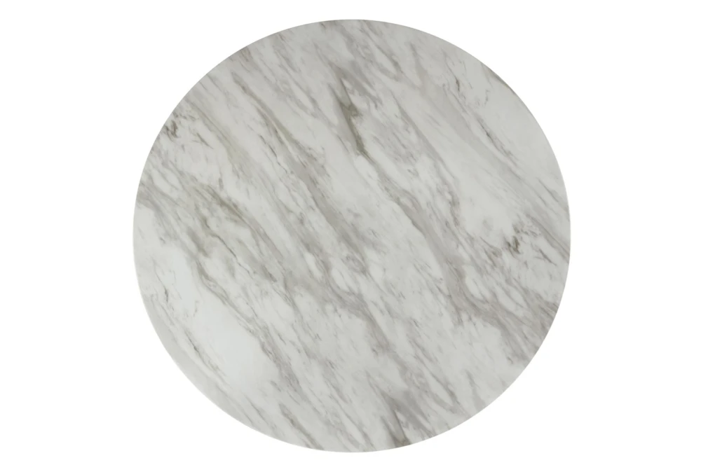 Leslie 46" Faux Marble Round Counter Table 5 Leslie 46" Faux Marble Round Counter Table - Image 3
