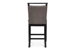 Prowers Counter Stool -Furniluxe 315418 black wood dining chair back 82