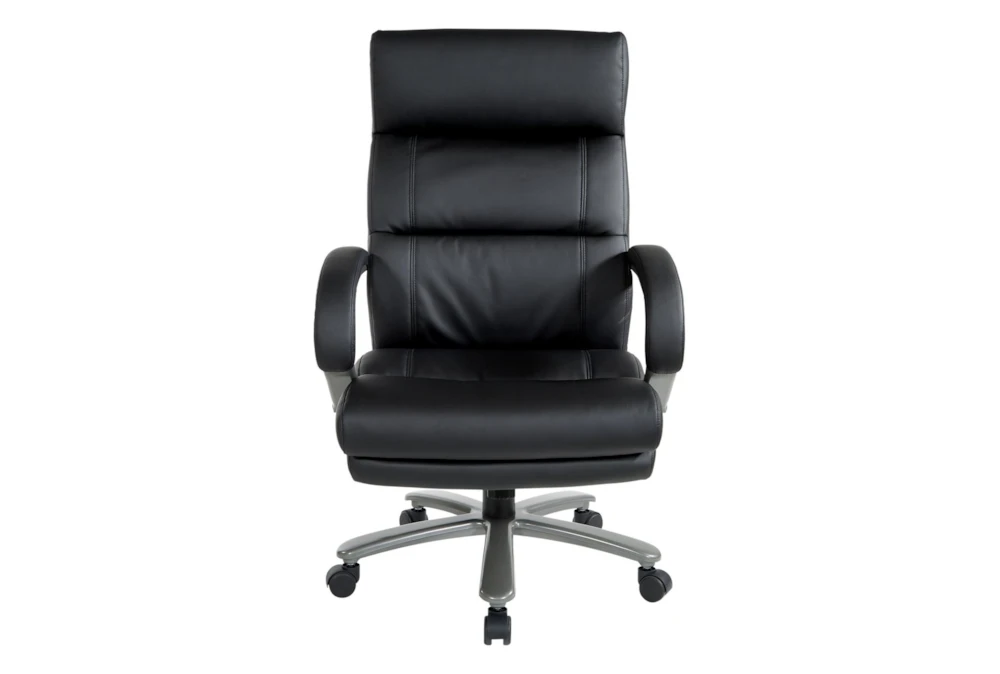 Ezra Big And Tall Faux Leather Office Chair 6 Ezra Big And Tall Faux Leather Office Chair - Image 4