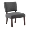 Jasmine Charcoal Accent Chair -Furniluxe 316080 grey plywood accent chair signature 01